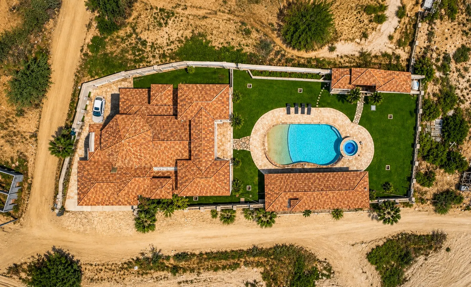 Full property from above